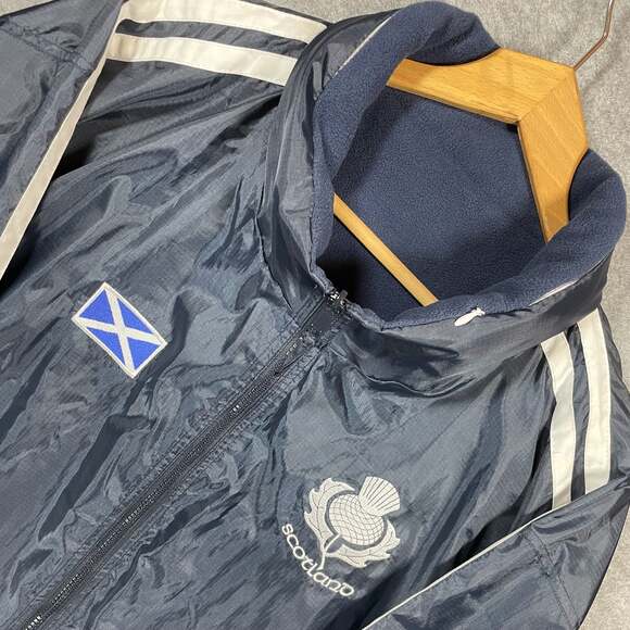 Unbranded Other - Scotland National Team Fleece Lined Waterproof Windbreaker Jacket